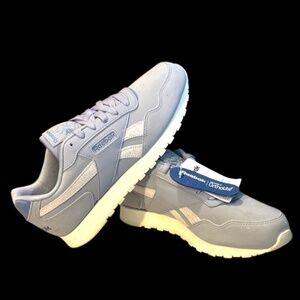 NWT- Women’s Reebok Classic Nylon Light Blue glittery Athletic Shoes